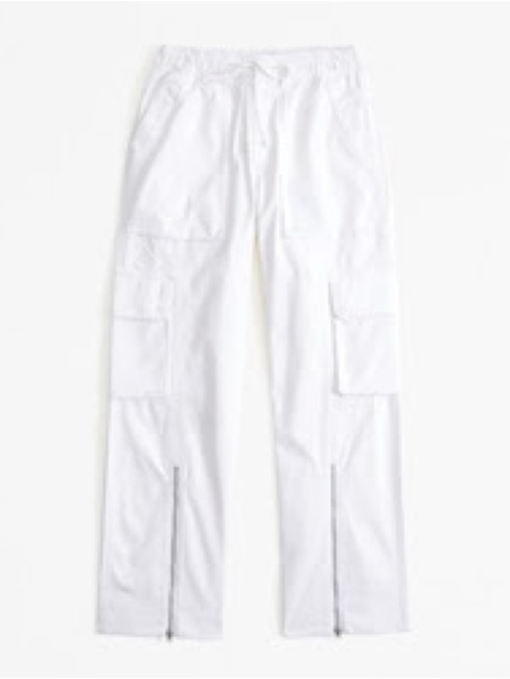 Abercrombie & Fitch Pull-On Wide Leg Cargo Pant Medium Long